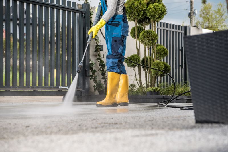 Concrete Slab Powerwashing