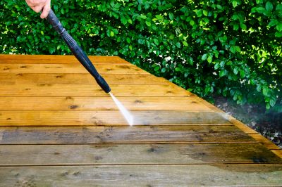 Cleaning Wooden Decks