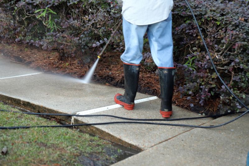Residential Concrete Cleaning