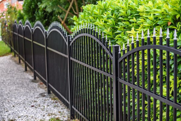 Iron Fence Pressure Washing in Brookfield