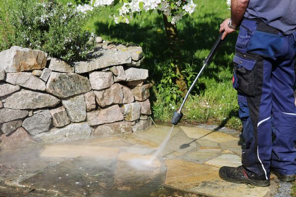 Stone Exterior Cleaning in Brookfield