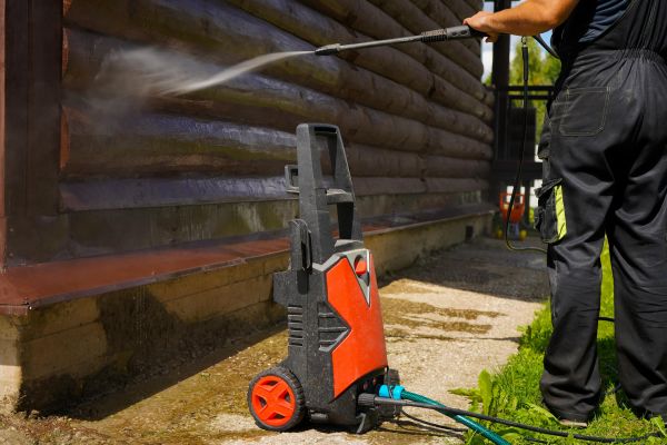 Wood House Exterior Cleaning in Brookfield