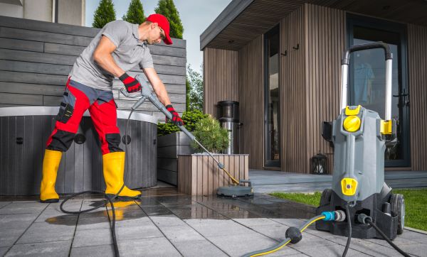 Concrete Patio Washing in Brookfield