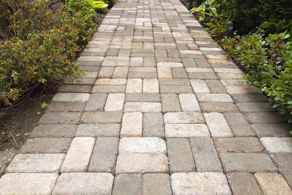Paver Walkway Cleaning in Brookfield