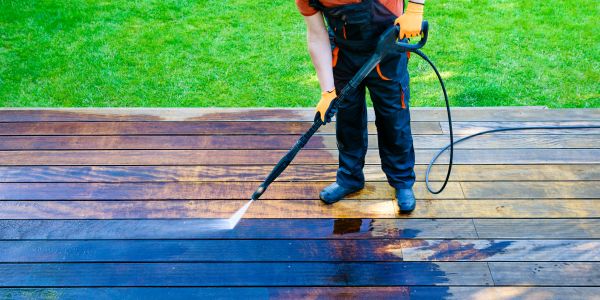 Terrace Pressure Washing in Brookfield