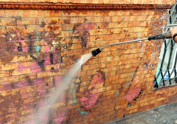 Brick Graffiti Cleaning in Brookfield