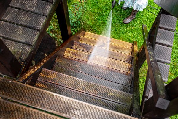 Wood Power Washing in Brookfield
